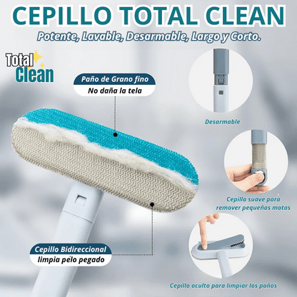 Cepillo Total Clean™: Limpieza Sin Esfuerzo