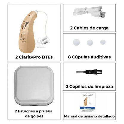 Par - Audífonos recargables (Oferta especial de año Nuevo)